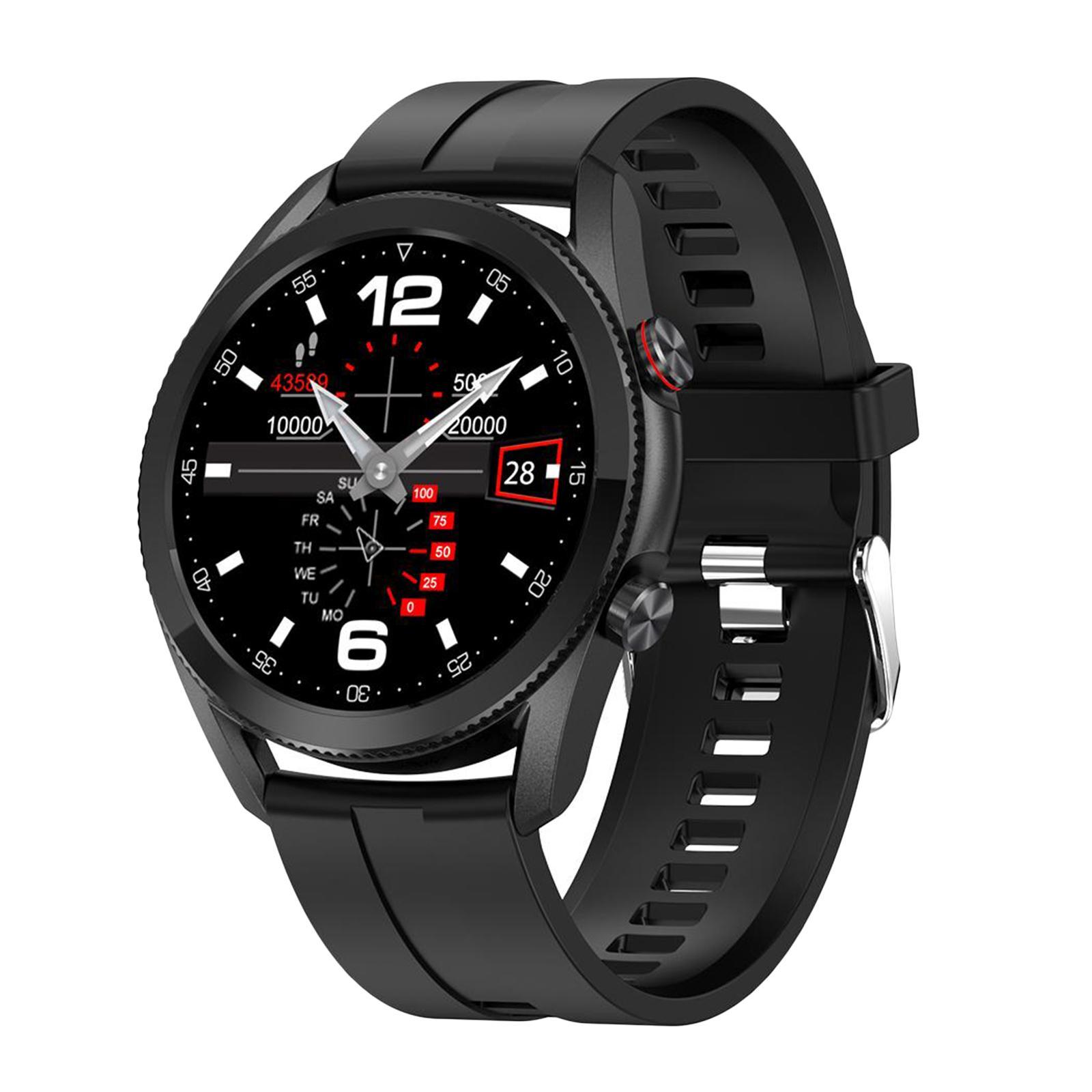 2X L19 IP68 Waterproof Blood Pressure Oxygen Monitor Smart Watch Sport Bracelet
