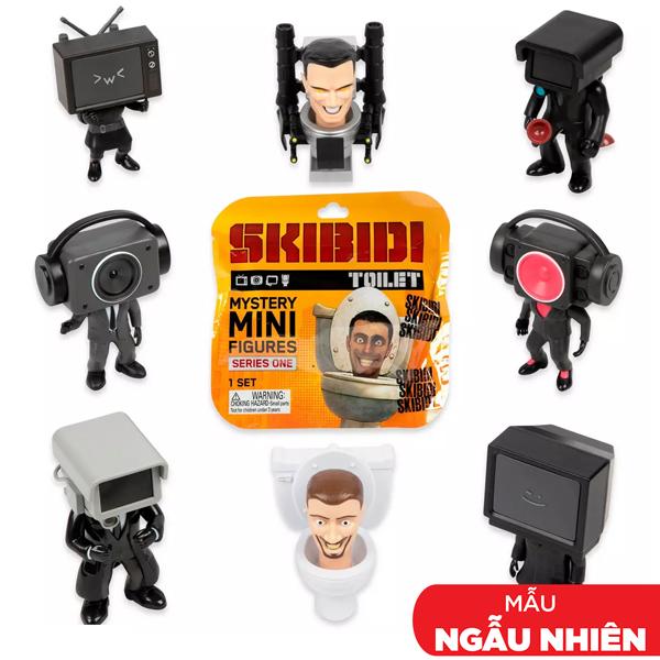 Đồ Chơi Mô Hình Nhân Vật Mini - Skibidi Toilet - Series 1 - Bonkers Toys ST1300 (Sản Phẩm Bên Trong Là Ngẫu Nhiên)