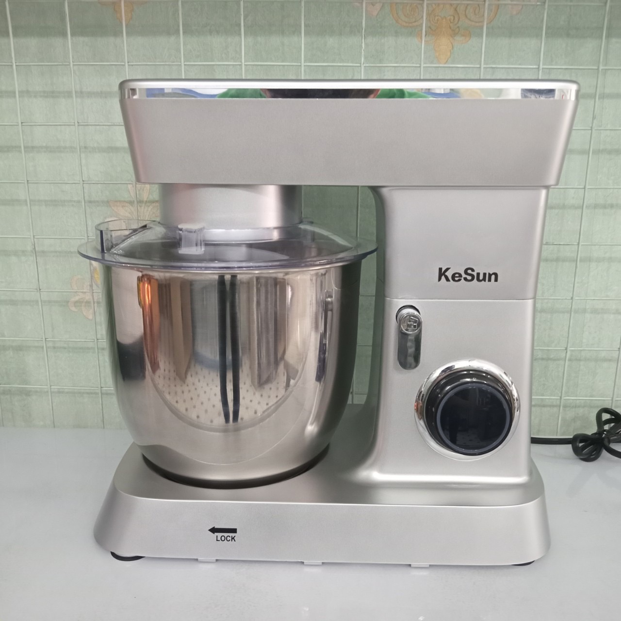 Máy đánh trứng, trộn bột, bông kem 800W, bồn inox 4 lít