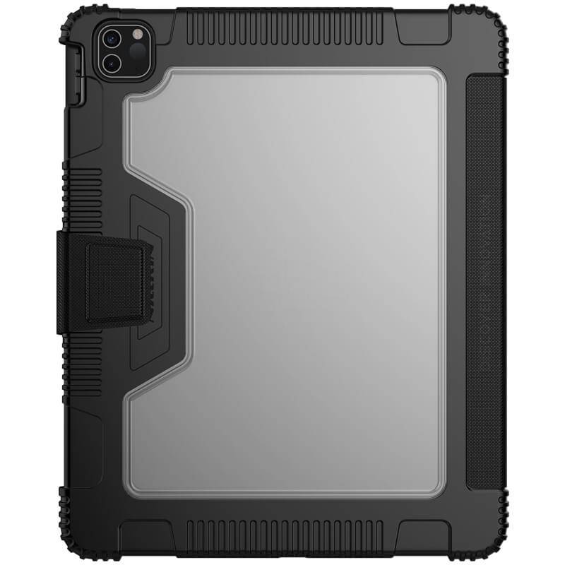 Bao da chống sốc cho iPad Pro 11 2021 Chip M1 / iPad Pro 11 2020 hiệu Nillkin Bumber có ngăn đựng bút chống va đập, mặt lưng show Logo táo, cơ chế smartsleep - hàng chính hãng