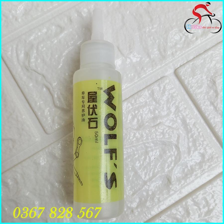 Dầu Tra Xích Sên Líp Xe Đạp Wolf's 50ml