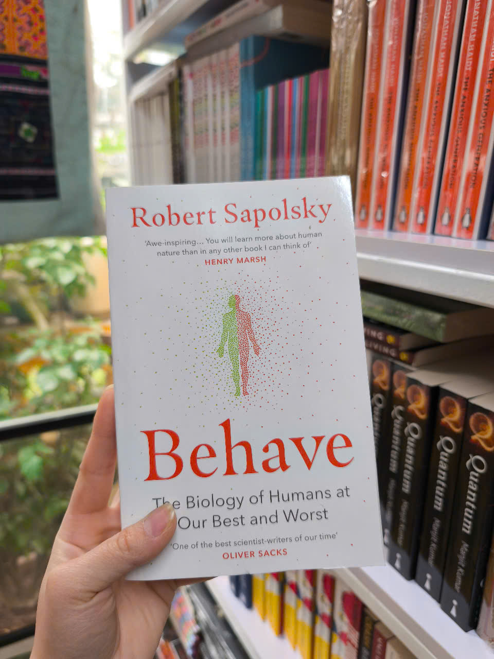 Sách - Behave by Robert Sapolsky - Sách tiếng anh, Bìa mềm