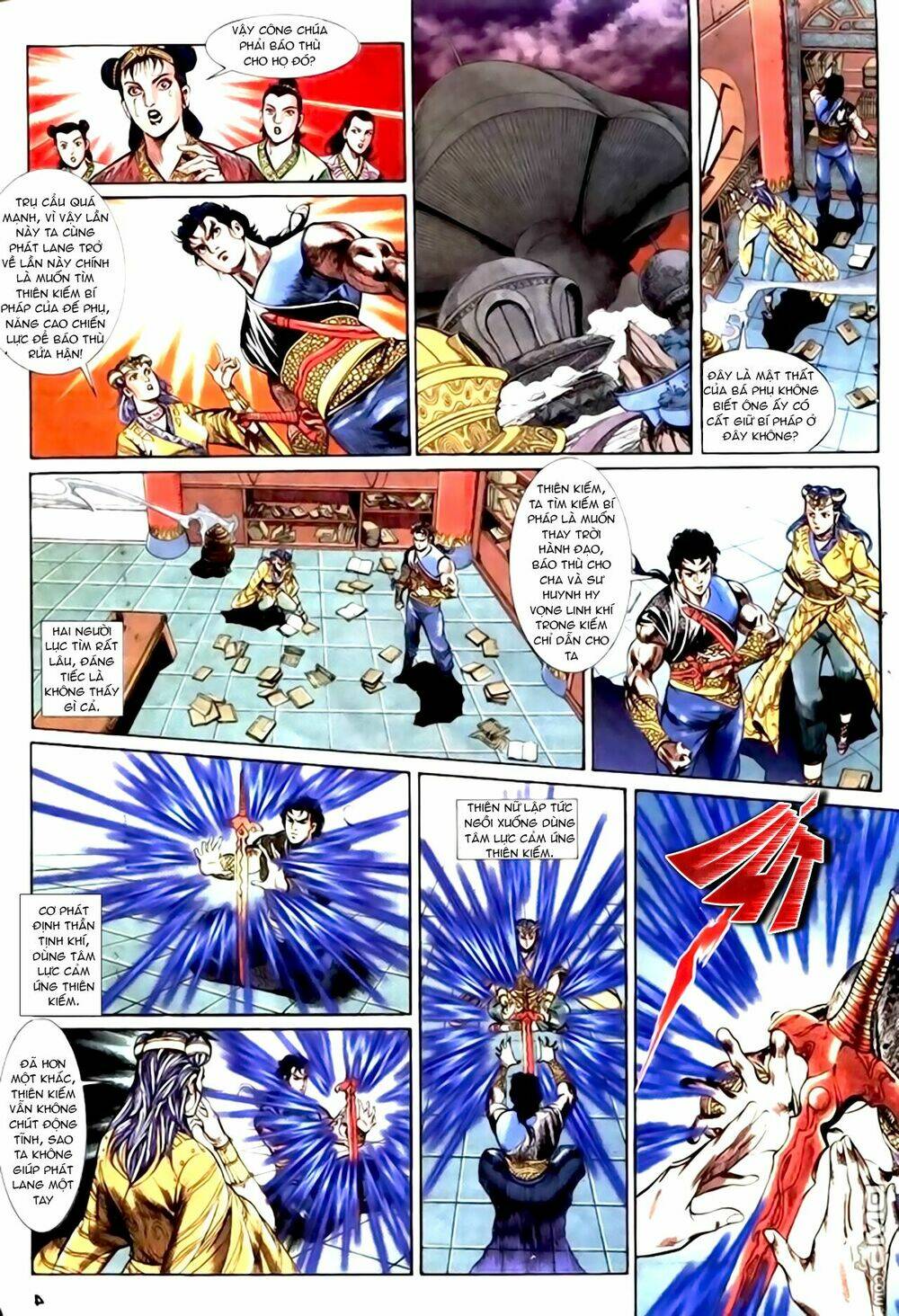 thiên tử truyền kỳ 1 - cơ phát khai chu bản chapter 153 5