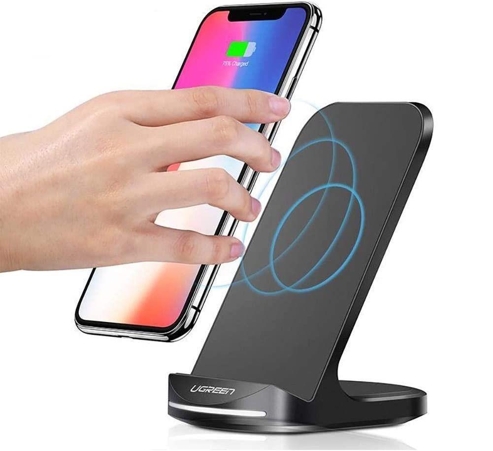 Ugreen UG60228ED025TK 10W Qi Dock Sạc nhanh không dây cho điện thoại màu đen - HÀNG CHÍNH HÃNG
