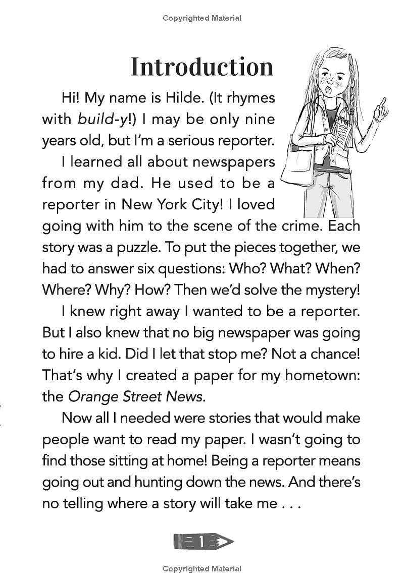 Sách ngoại văn: Hilde Cracks The Case - Book 6 - Thief Strikes!