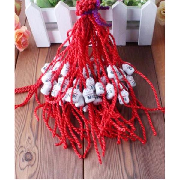 Vòng tay chỉ đỏ mèo cực xinh bằng sứ , phụ kiện thời trang cho nam và nữ thời trang theo phong cách Nhật Bản