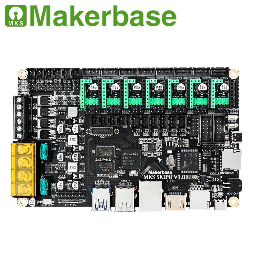 Bảng mạch máy in 3D Makerbase MKS SKIPR Quad-core 64bits SOC chạy Klipper
