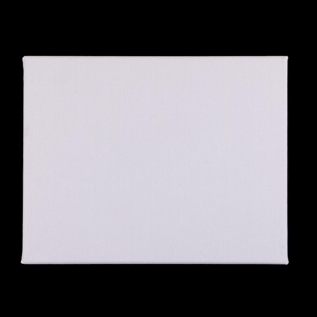 2x 12"x8" 8"x16" Blank Wooden Frame Canvas Panel Boards For Oil Painting