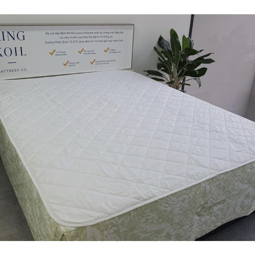 Tấm Bảo Vệ Nệm Everon White - Size 140200Cm