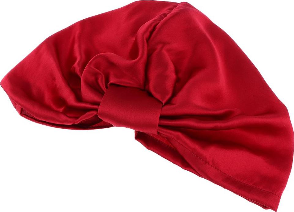 100% Pure Silk Sleep Hats Wrap Night Cap Hair Care Bonnet Women's Hat
