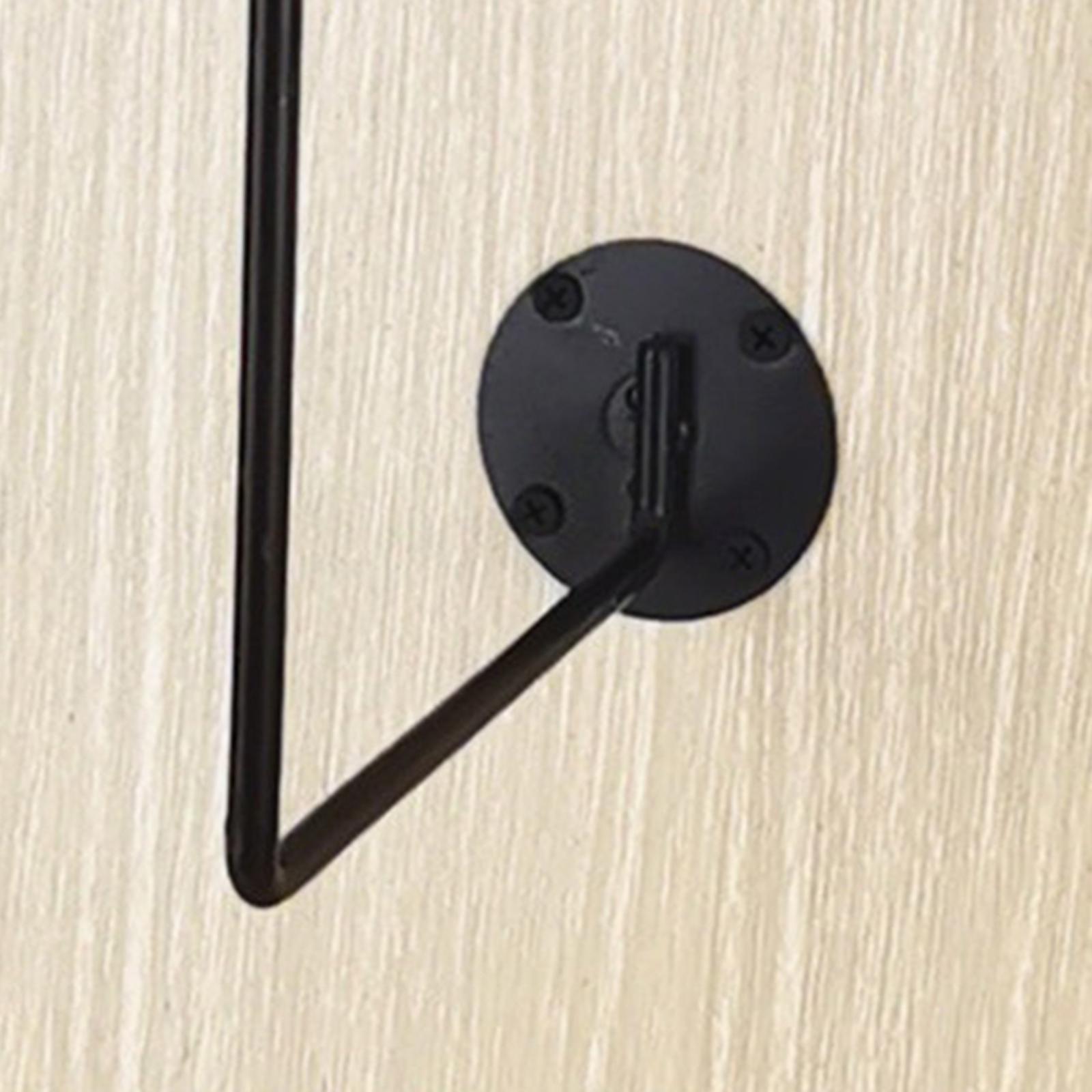 3X Wall Mount Motorcycle  Holder Jacket Bags Rack Display Metal Rack