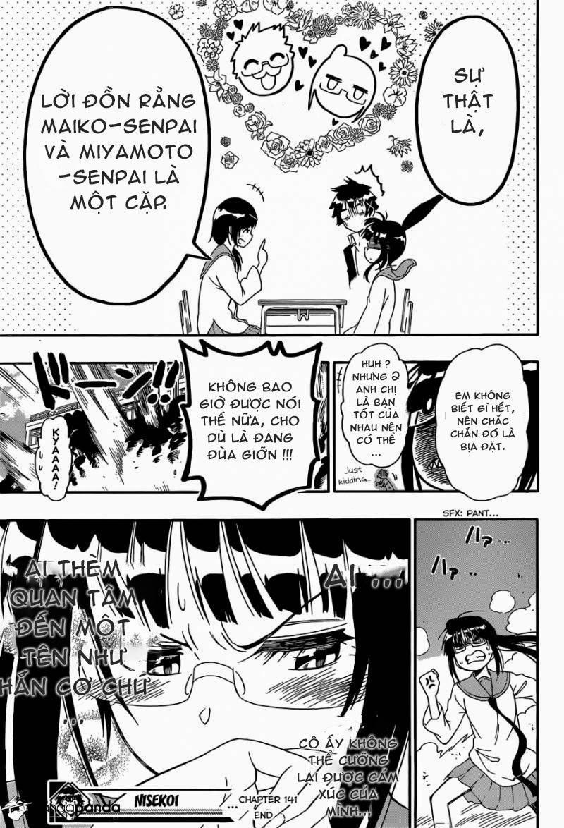 nisekoi - tình yêu giả tạo chapter 141 21