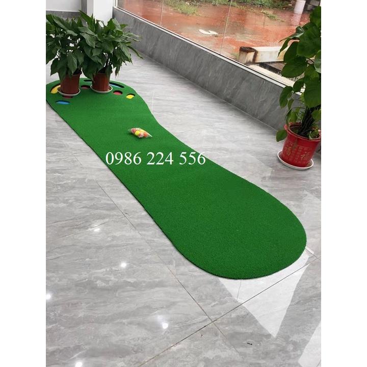 Thảm golf tập Putter PGM tại nhà ngoài trời di động hình bàn chân shop GOLF PRO TT004 - Hàng Chính Hãng