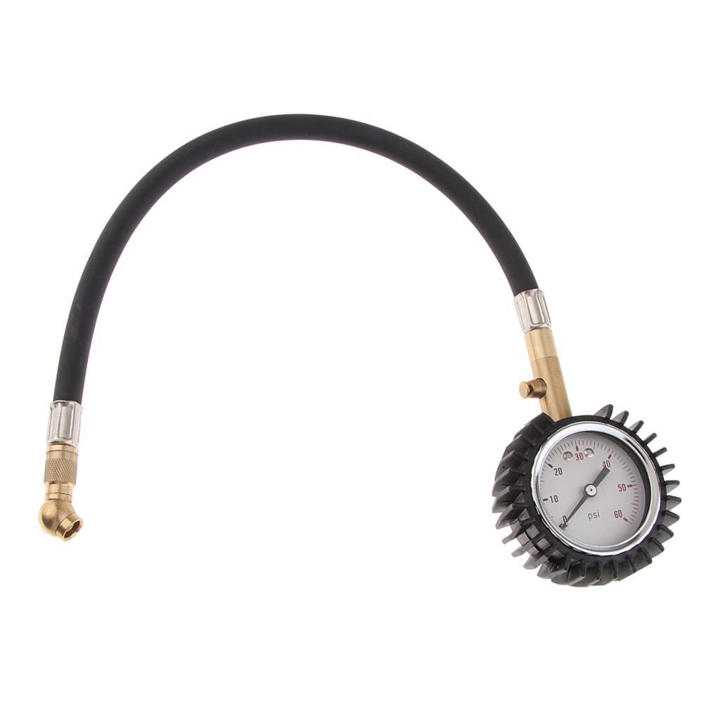 Universal Air Inflator Air Pressure Gauge for Cars, Trucks, Motorcycles