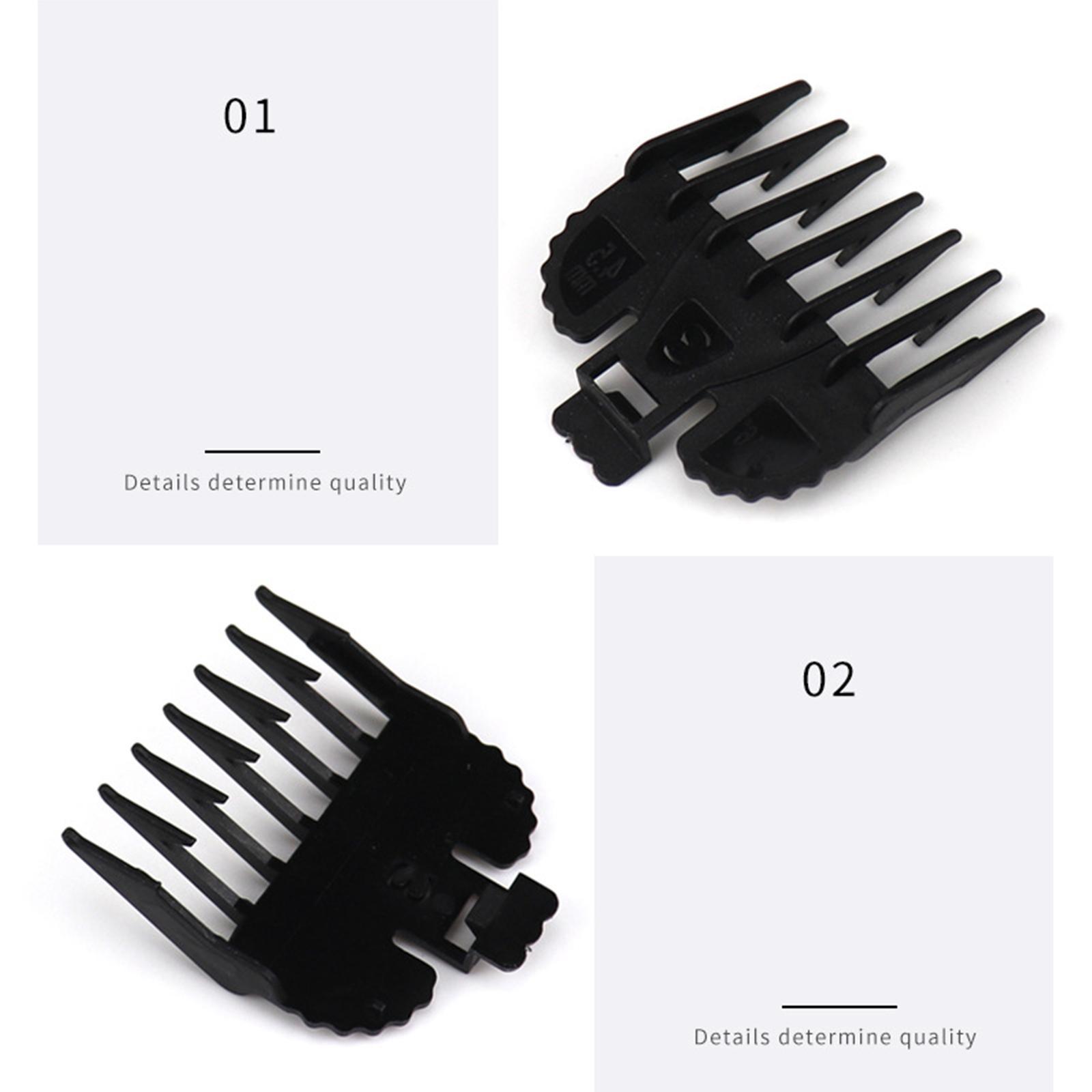 8 Piece/Set Hair Guide Combs Attachment Barber Tool