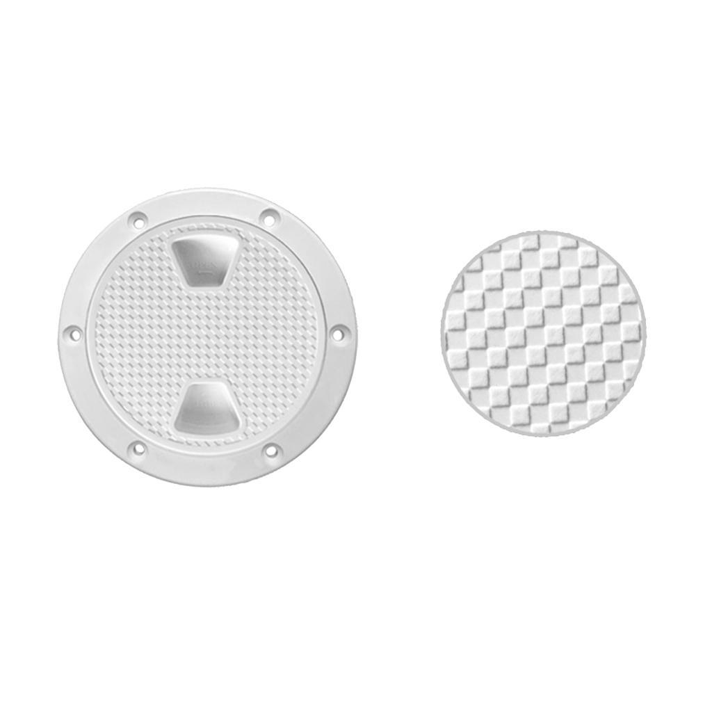 8" Boat Round Non Slip    Detachable Cover with Screws