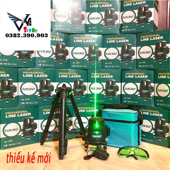 Laser 5 tia xanh TOCDO nút cảm ứng