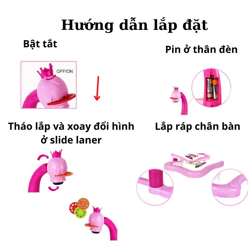 Đồ chơi giáo dục sớm cho bé bàn vẽ thông minh có đèn chiếu sáng Bc06