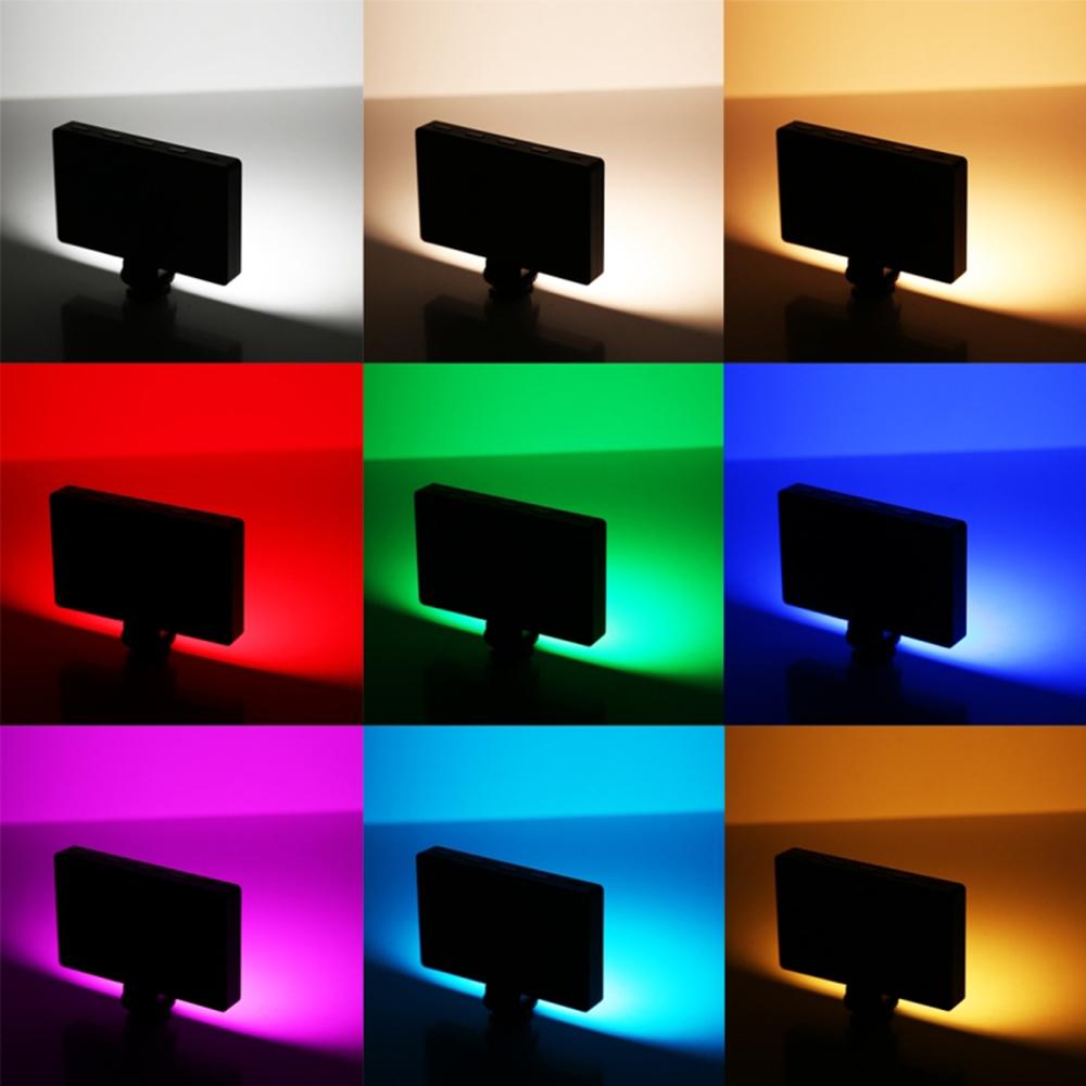 Đèn chụp ảnh RGB Dimmable Led Fill Light 100LED 800LM cho máy ảnh DSLR