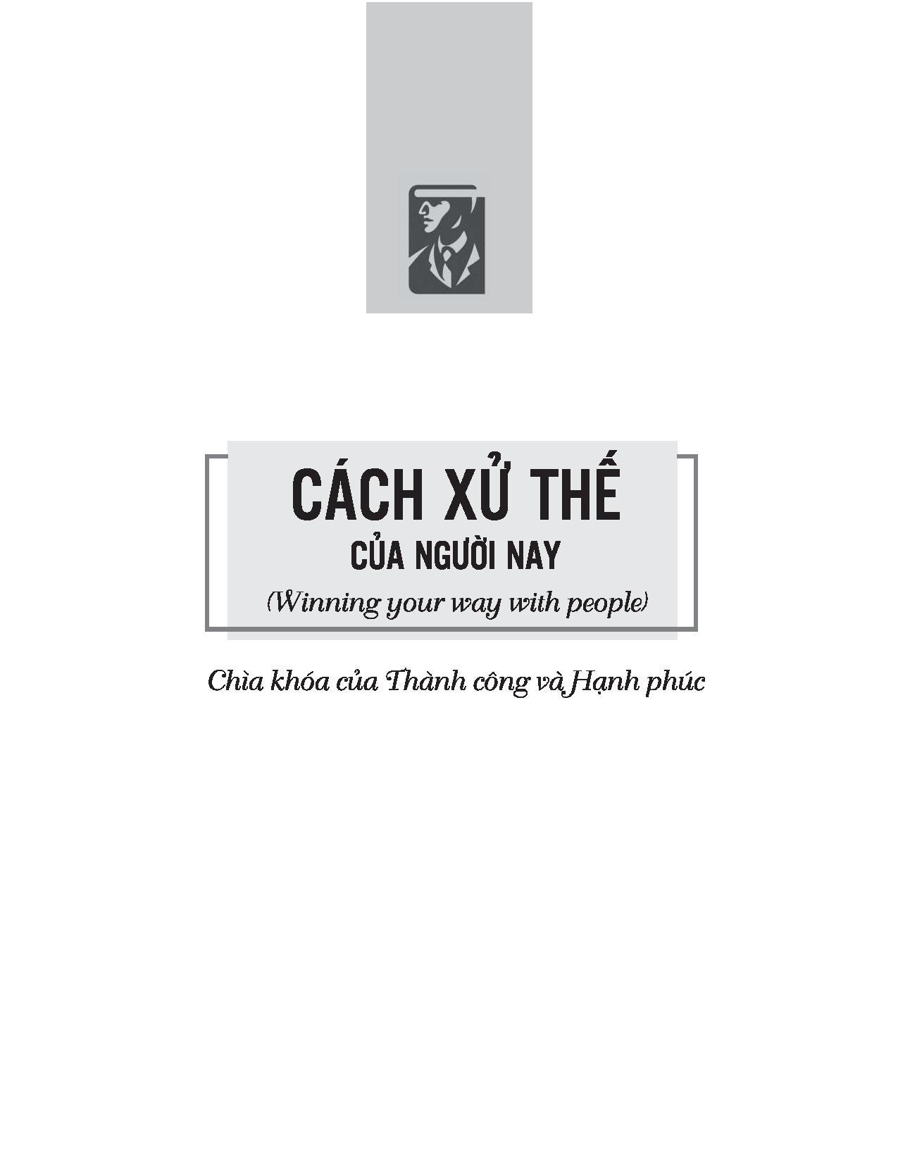 Cách Xử Thế Của Người Nay