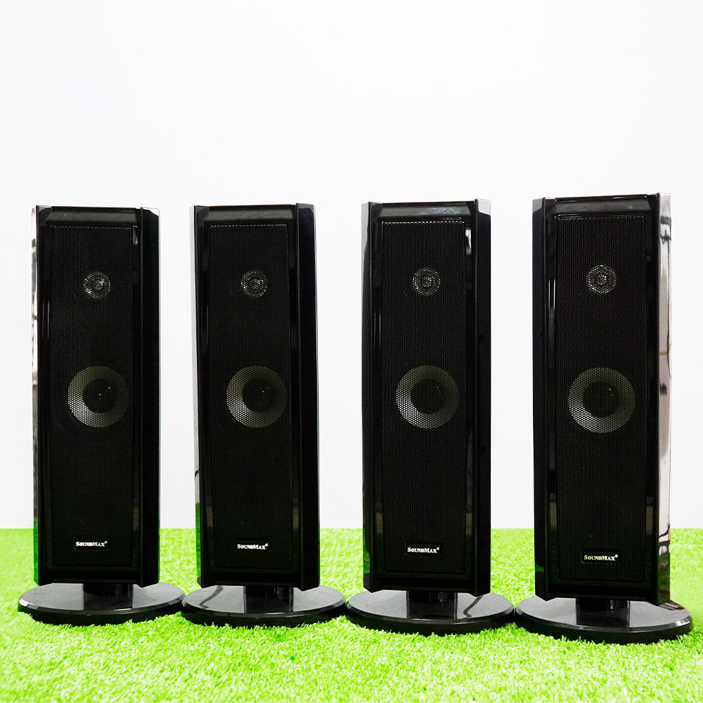 Loa Nghe Nhạc, Xem Phim 5.1 SoundMax B-70 Hỗ Trợ Giải Mã Chuẩn Âm Thanh DTS Và Dolby Digital, Âm Thanh Vòm Như Rạp Hát Tại Gia | SoundMax B70 5.1 Surround Speakers Support DTS And Dolby Digital Decoding - Hàng Chính Hãng