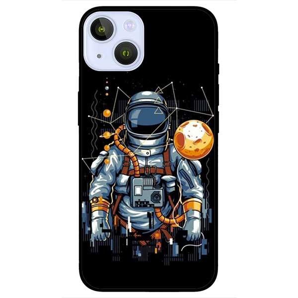 Ốp lưng dành cho Iphone 13 Mini - Iphone 13 - Iphone 13 Pro -  Iphone 13 Pro Max - Phi Hành Gia Mặt Trăng