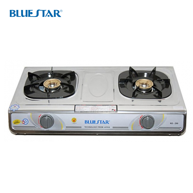 Bếp gas đôi khung inox Bluestar NS-290F/S - Hàng chính hãng