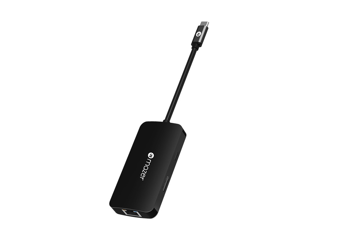 Cổng Chuyển Đổi Mazer USB-C 6-in-1 HUB - hàng chính hãng