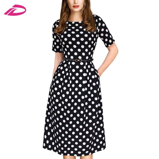 Đầm chấm bi cao cấp đủ size s-6x