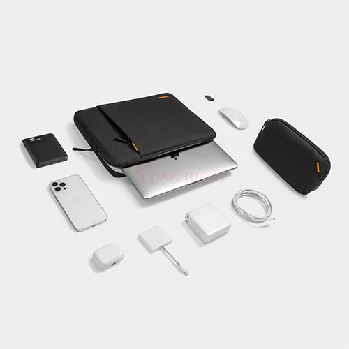 Túi chống sốc Tomtoc Versatile-A13 Protective Laptop Sleeve with Accessory Pouch Mbook Pro/Air 13 inch A13-C12 - Hàng chính hãng