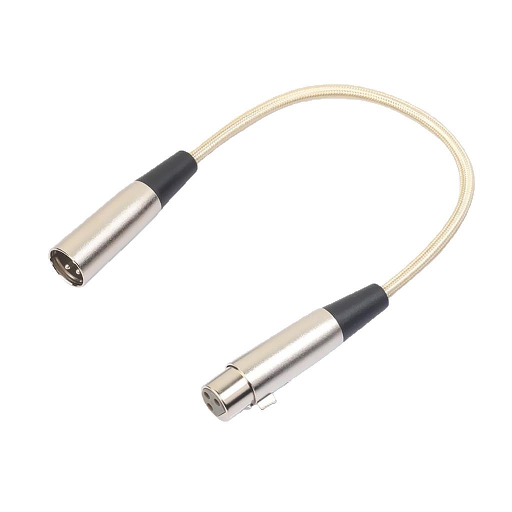 3 Pin XLR Male to Female Microphone Extension Cord Microphone Cable
