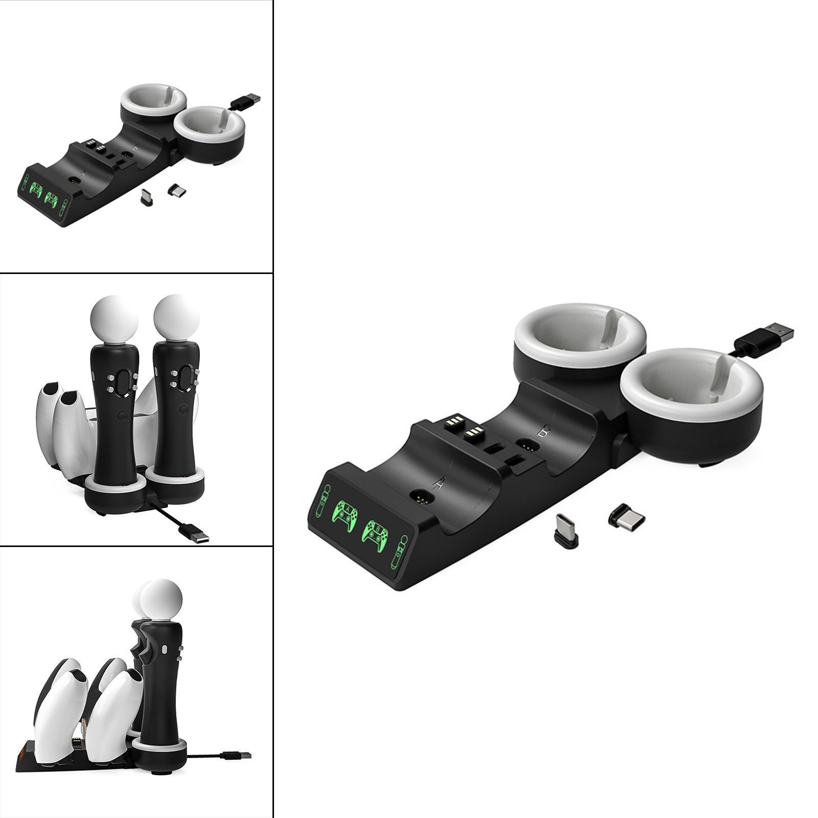 4in1 Charging Dock Charger Stand Station for PS5/PS Move Motion Games Accessories high reliability and high performance