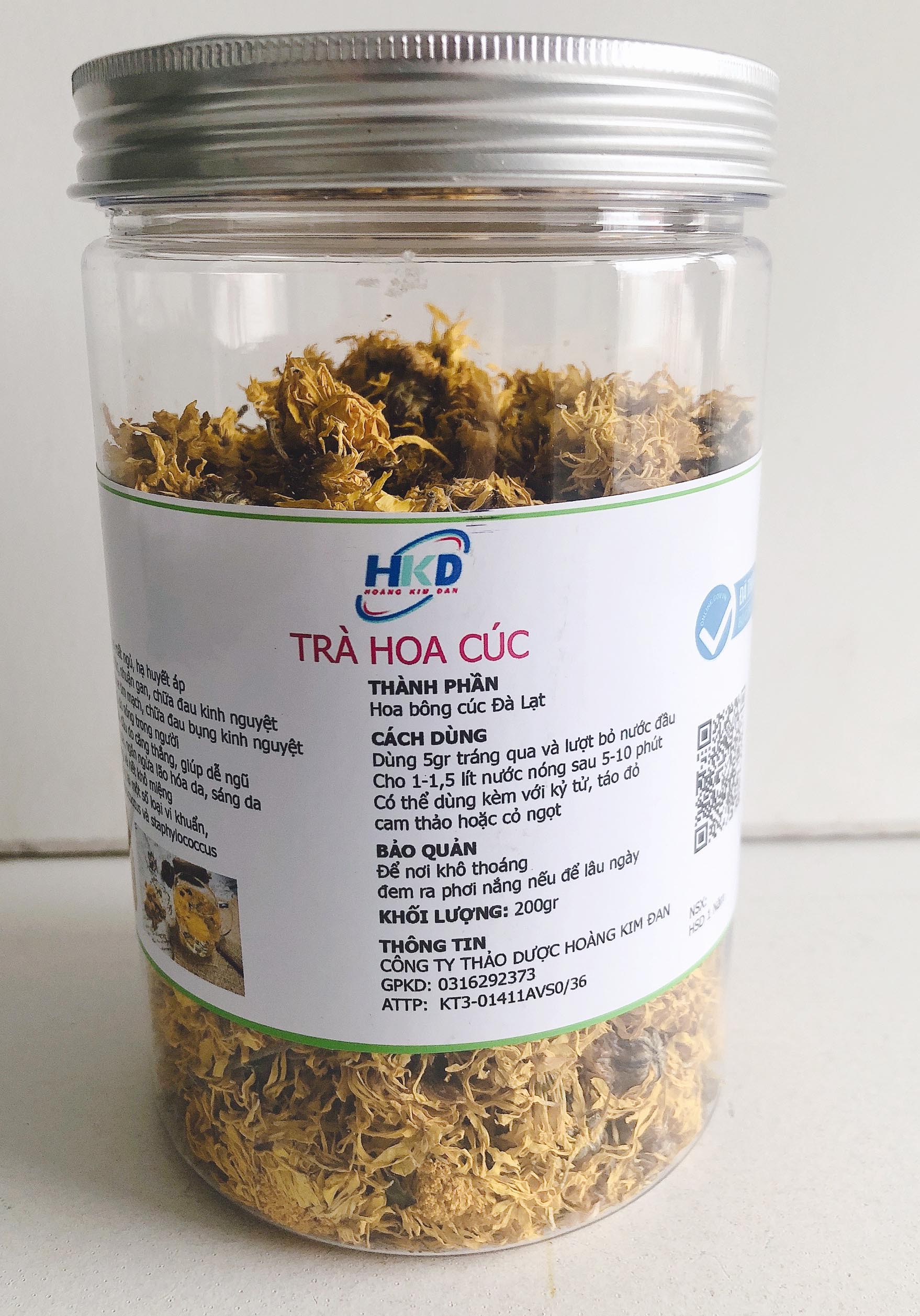 Trà hoa cúc vàng (100gr)