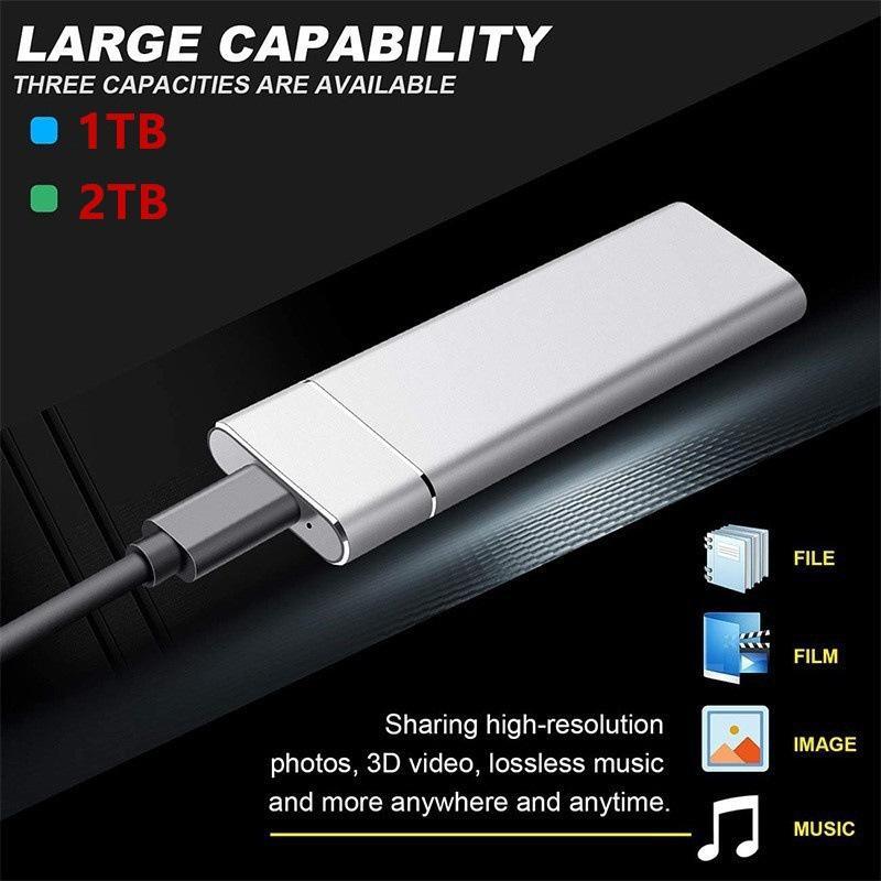 Ổ Cứng Di Động SSD 16TB 8TB USB 3.1 Cho Máy Tính