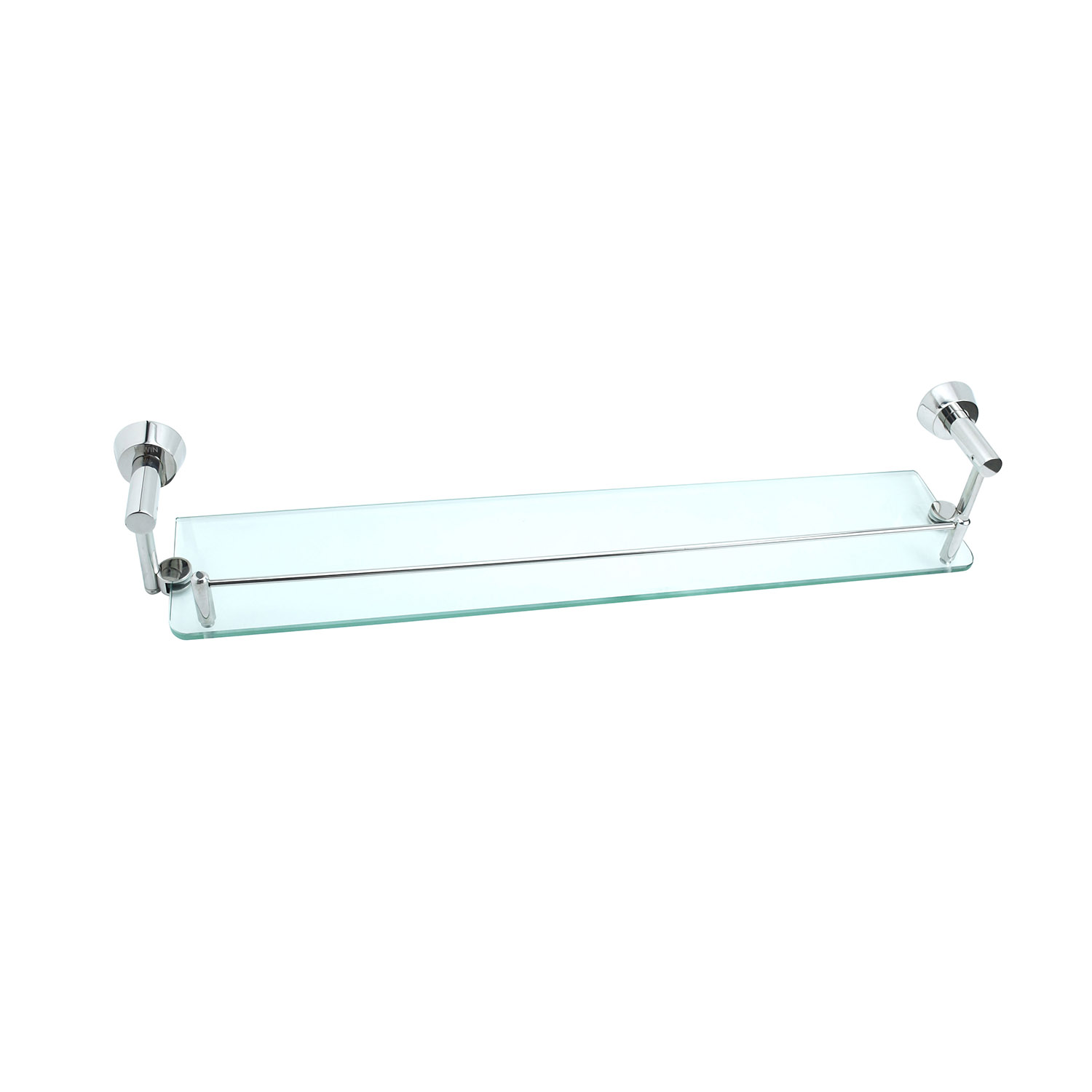 Kệ kính đơn gương inox 304 sáng bóng Hiwin Y-641A 490x130x85