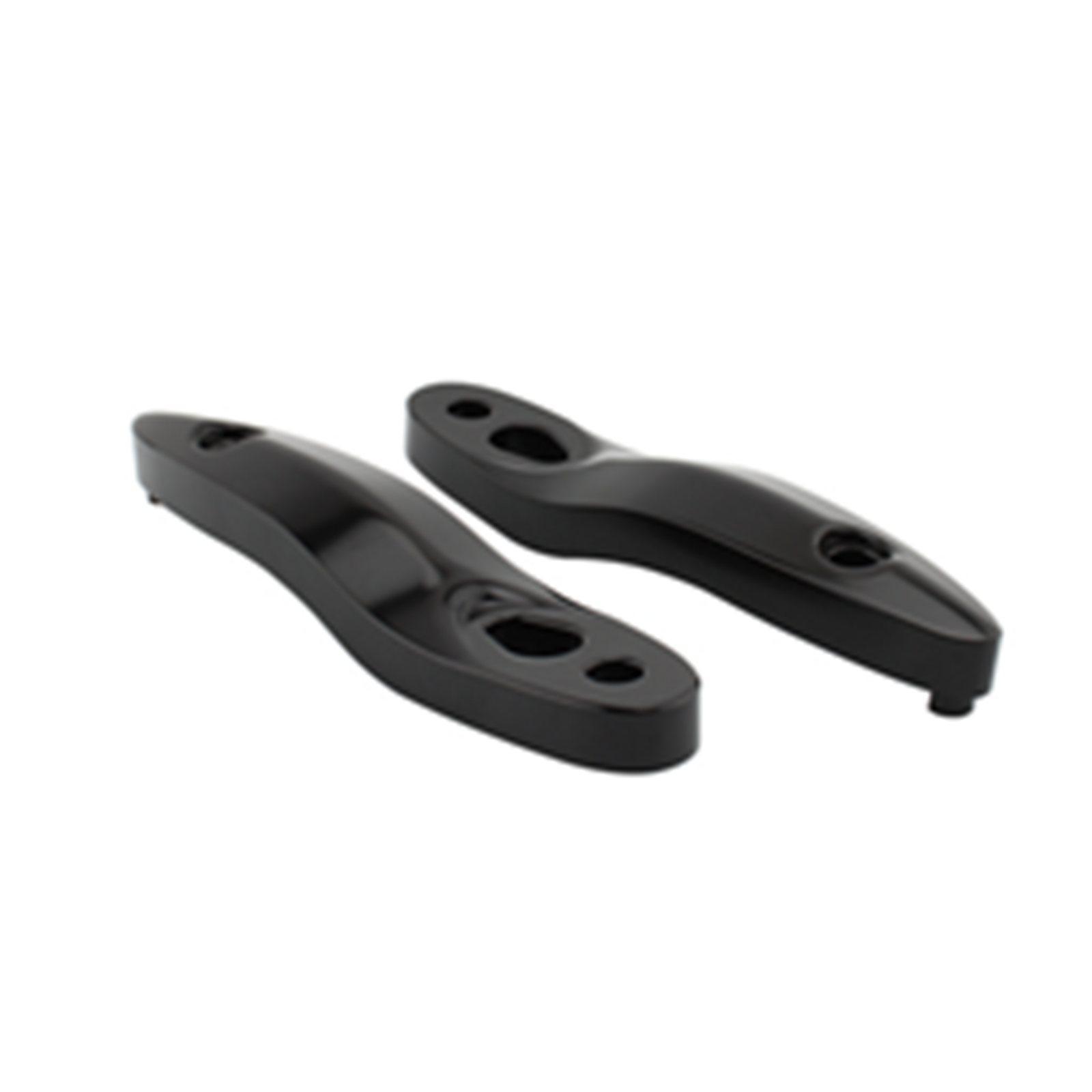 Relocation Brackets Aluminum Alloy Motorcycle for   Black