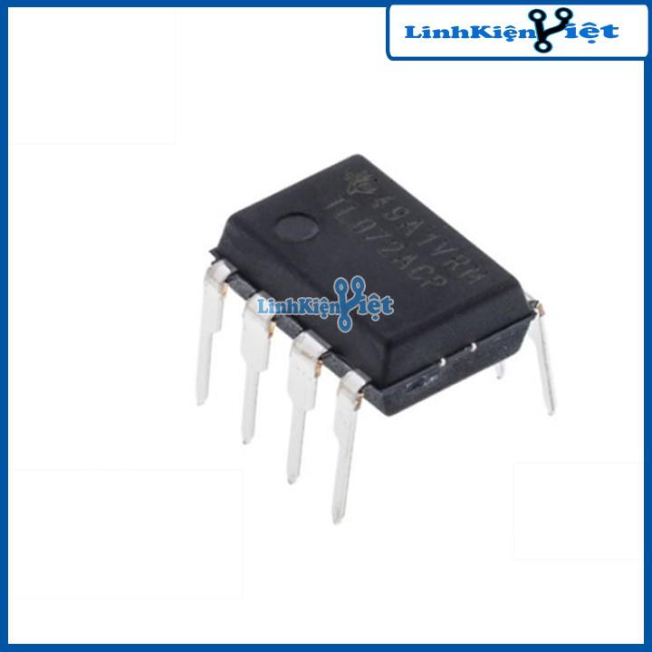 IC TL072 Điện Áp Hoạt Động 6V – 36V