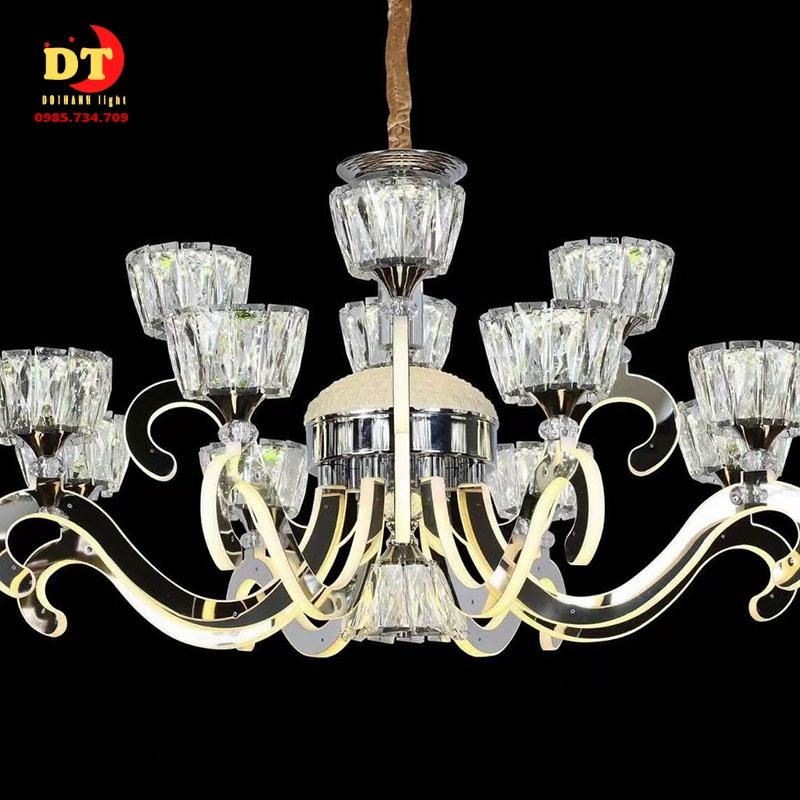 Đèn chùm hiện đại phale 12 tay phong cách bắc âu hiện đại DQM
