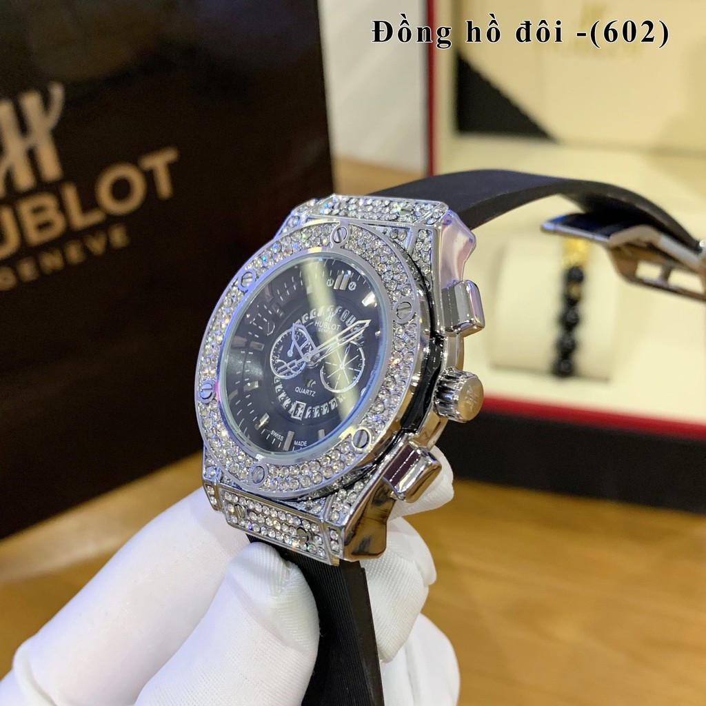 [Hublot đôi - nam nữ] Đồng hồ Hublot nam nữ - đồng hồ cặp đôi hàng đẹp