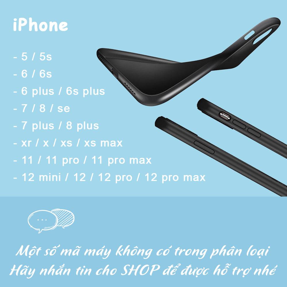 Ốp chống sốc cặp đôi chibi hot new dành cho iphone xs max / 11 pro max / 12 pro max / 12 mini / se / 5 / 6 / 7 - PC143