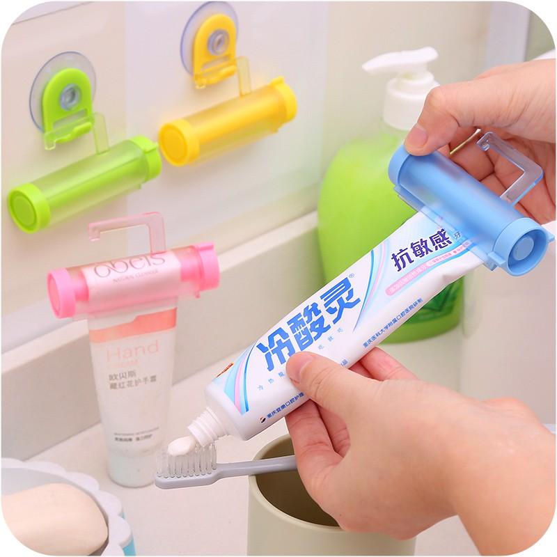 Ống lấy kem đánh răng - Dụng cụ bóp, nặn, ép kem đánh răng, sữa rửa mặt, kem dưỡng da