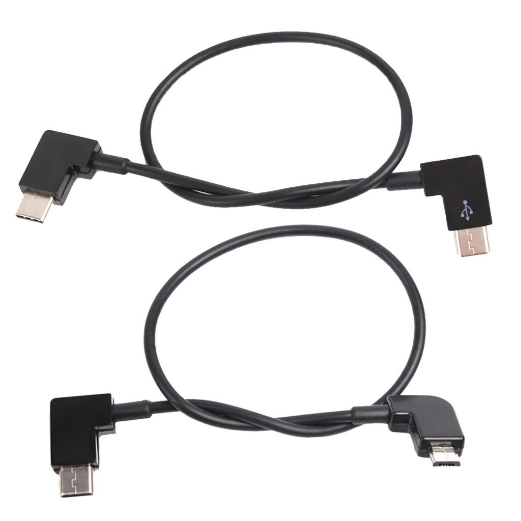USB C Extension Cable,  Cable Data Transfer Line to Micro USB Cable