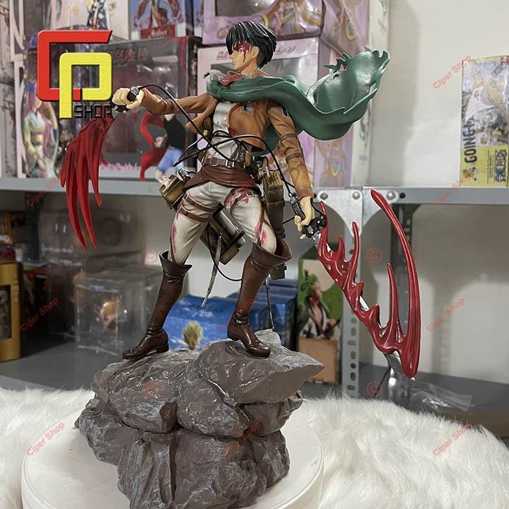 Mô hình Đại úy Levi Ackerman - Figure Levi Attack on titan