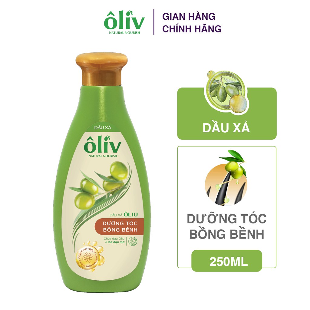 [Hàng Chính Hãng] Dầu xả Ôliv Dưỡng Tóc Bồng Bềnh 250ml