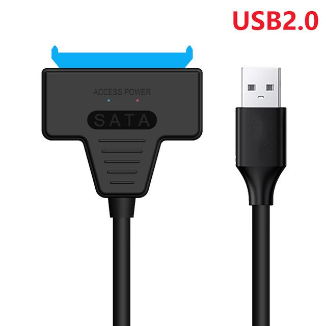 Cáp SATA đến USB 3.0 / 2.0 lên đến 6 Gbps cho ổ cứng HDD ngoài 2,5 inch