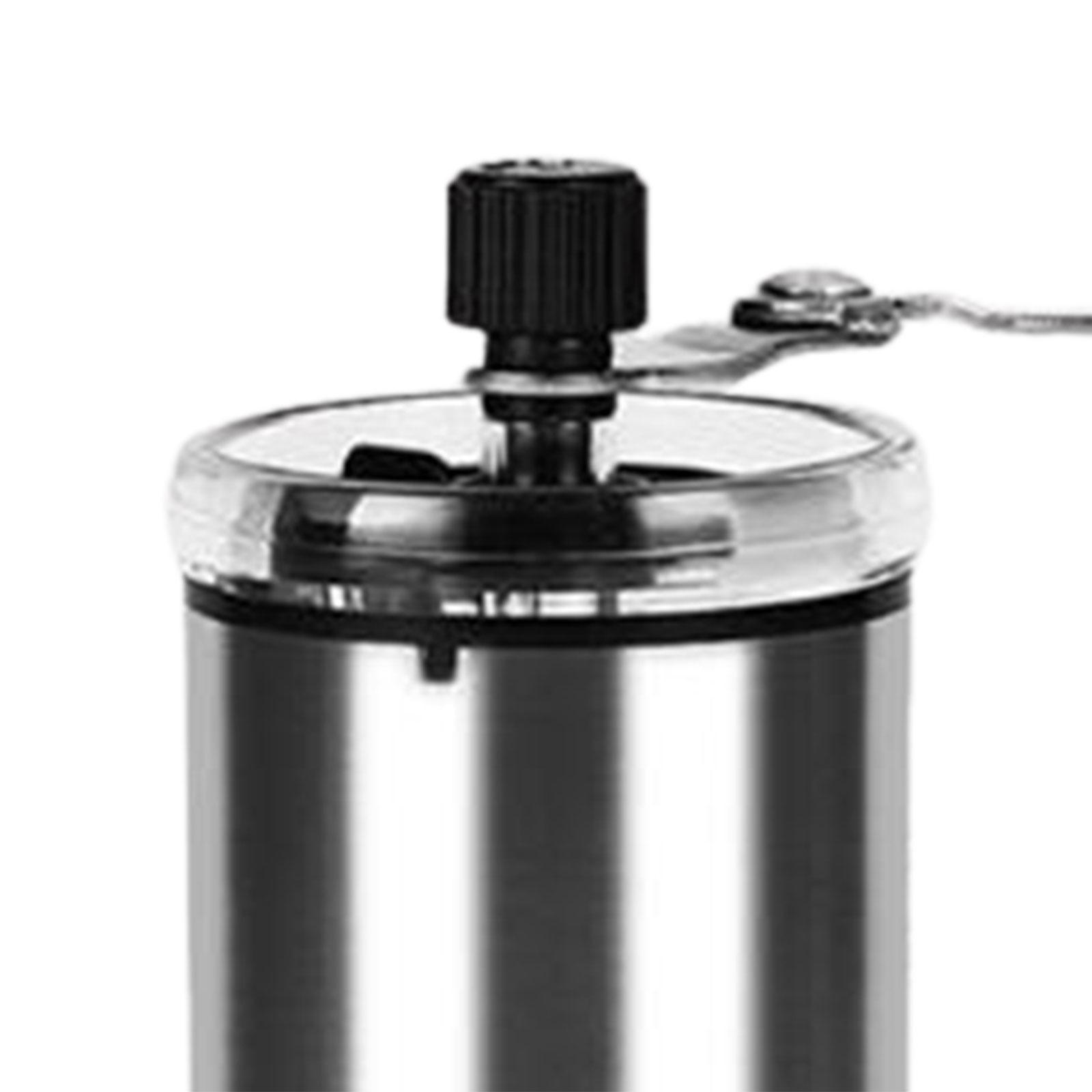 Manual Coffee Bean Grinder Ceramics Burr Adjustable Setting Coffee Lover Gift Hand Crank Coffee Mill Portable for Hiking Kitchen Espresso