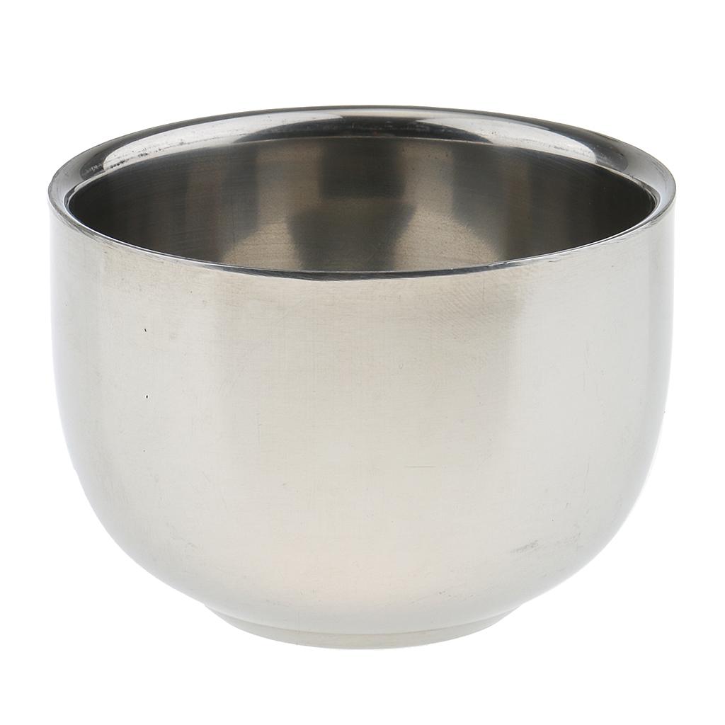 4 In 1 Men Barber Shaving Travel Kit Straight Shave Brush Stand Bowl Shaving Soap Set