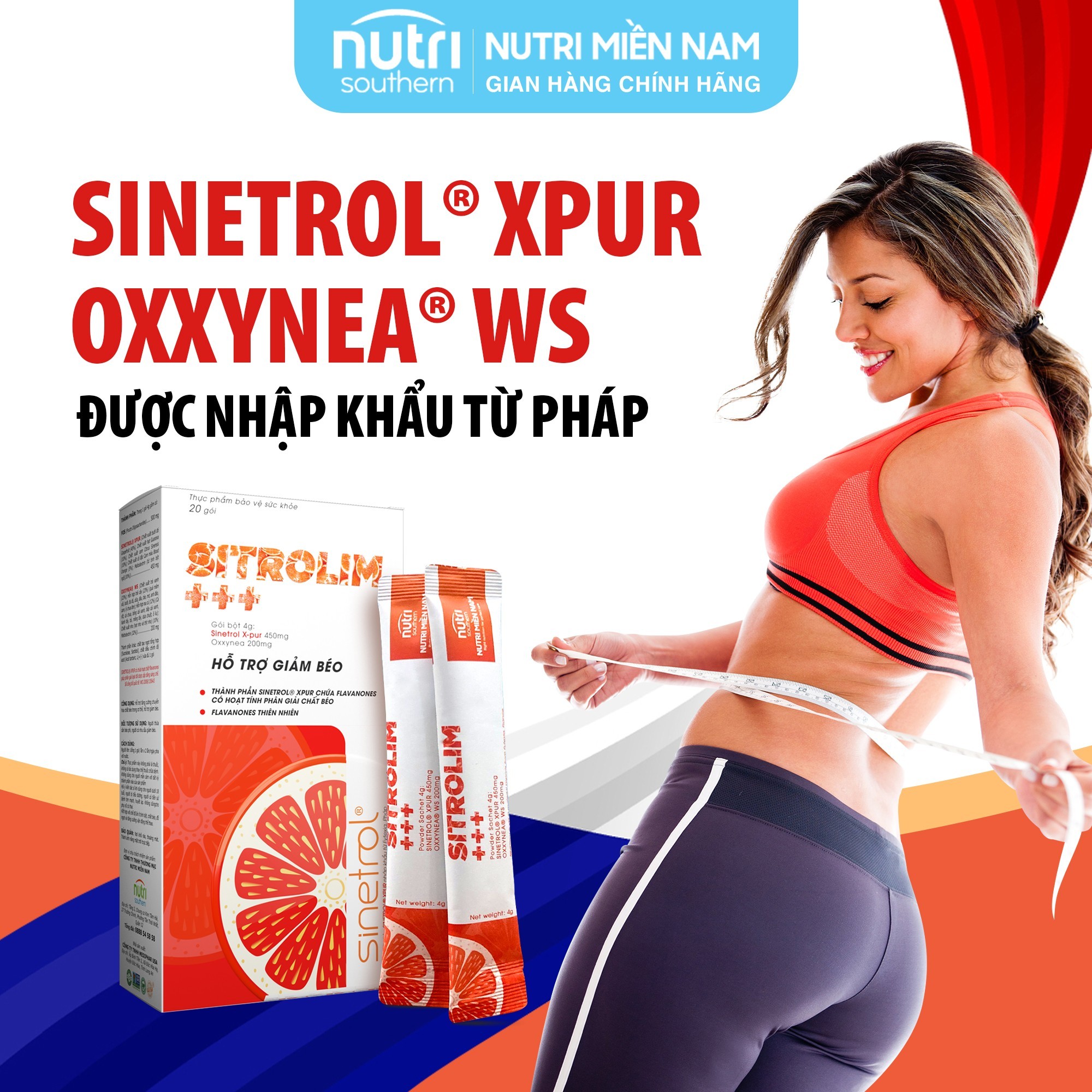 SITROLIM - Hỗ trợ kiểm soát cân nặng an toàn, nguyên liệu nhập khẩu từ Pháp