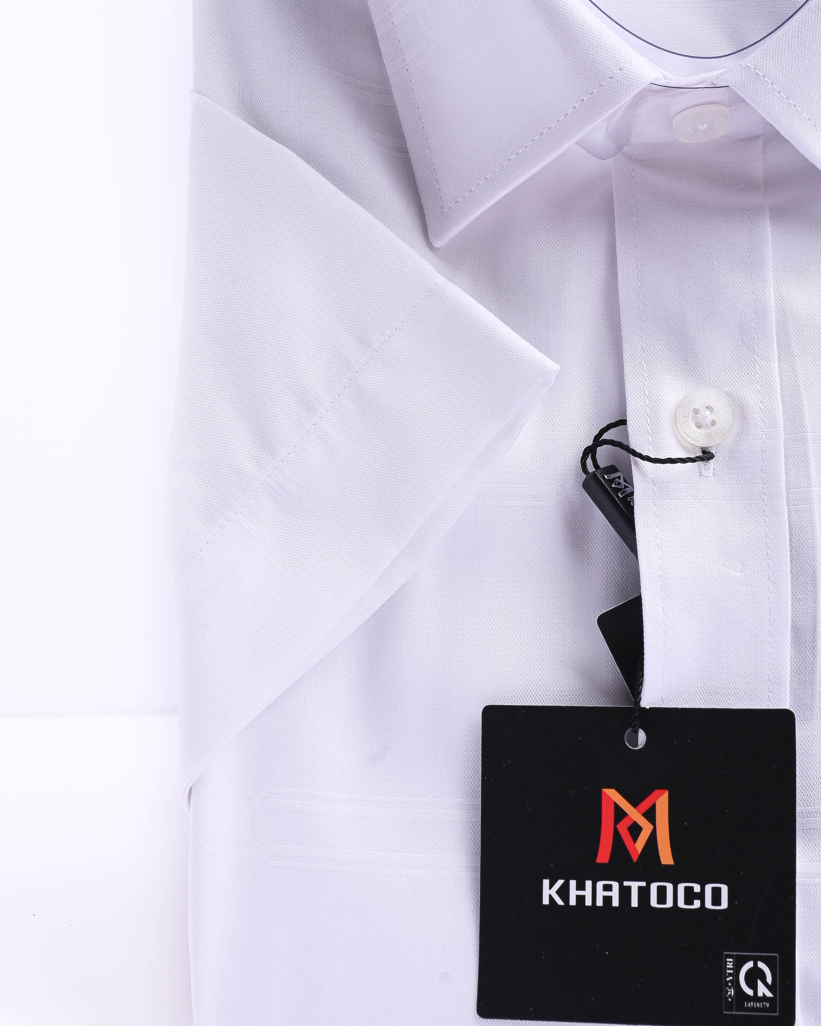 Áo sơ mi tay ngắn Khatoco