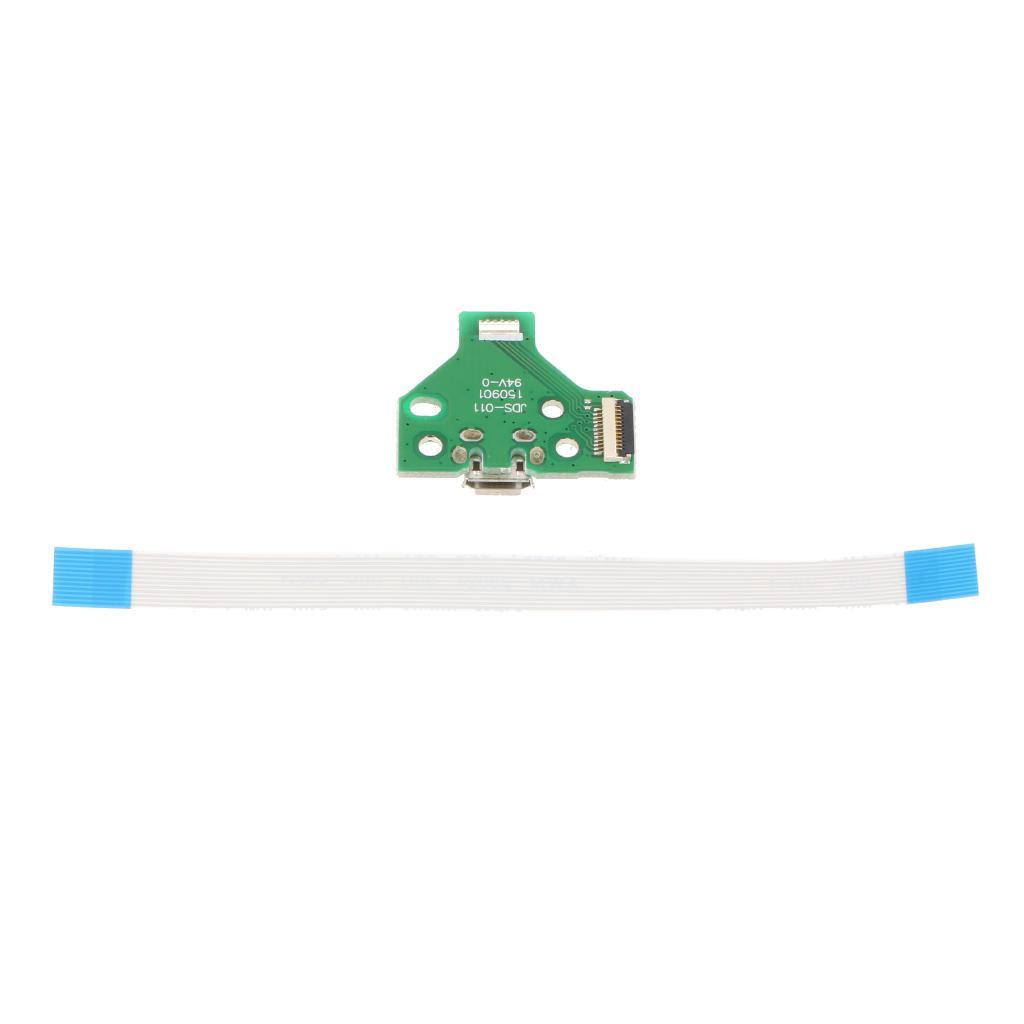 2X USB Charging Port Board +12 PIN Flex Ribbon Cable for SONY PS4 Controller